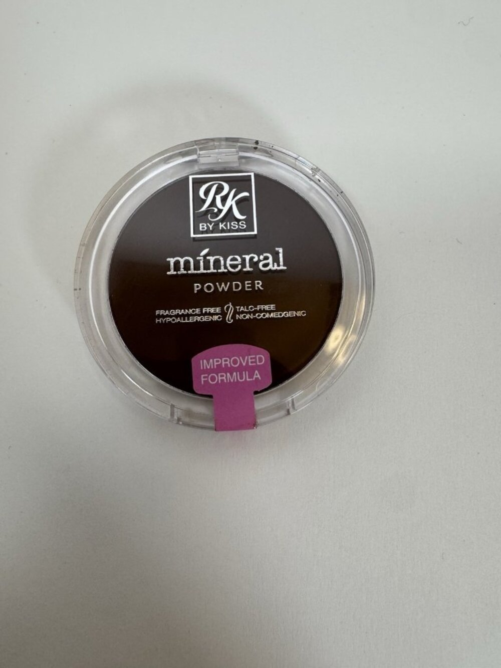 Ruby Kisses Pure Mineral Powder Foundation 0.35 Ounce Ebony Natural Coverage New